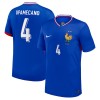 Original Fußballtrikot Frankreich Upamecano 4 Heimtrikot EURO 2024 Für Herren